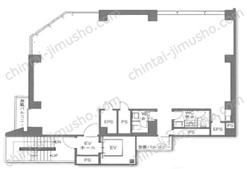 G-SQUARE上野3階の間取図