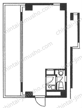 赤坂TKビルの間取図