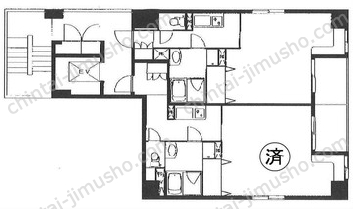 A・M京橋ビルの間取図