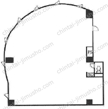 エバーグレイス本町1階の間取図