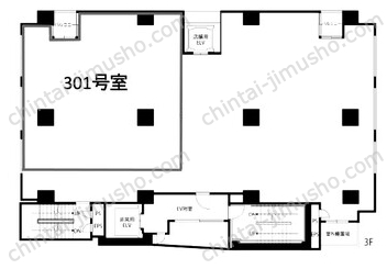 メトロタワー山下町3階の間取図