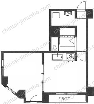 エグゼクティブ原宿の間取図