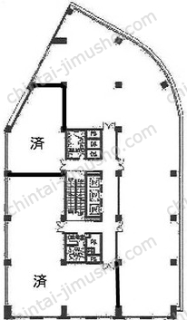 The Kanda 282の間取図