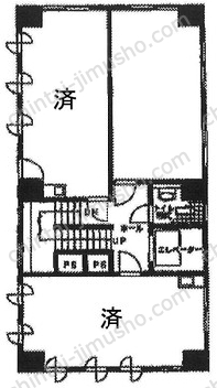 セントラルビルの間取図