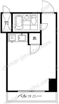 サンパレス新宿の間取図