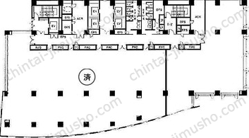 青葉六本木ビルの間取図