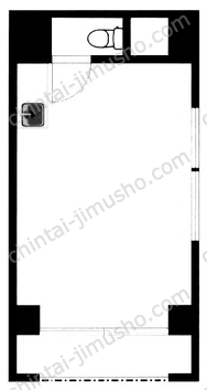 ハイポイント竹ノ塚1階の間取図