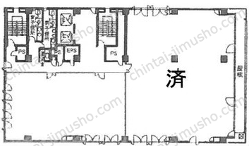 新横浜センタービルの間取図