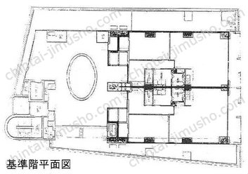 ストリーム市ヶ谷8階の間取図