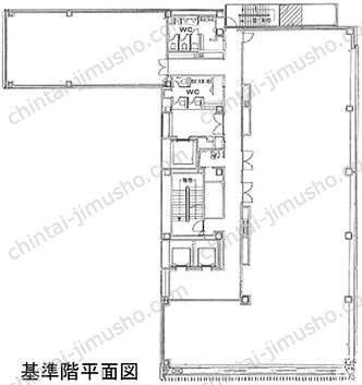 メルクロスビルの間取図