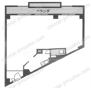 南平台アジアマンションの間取図