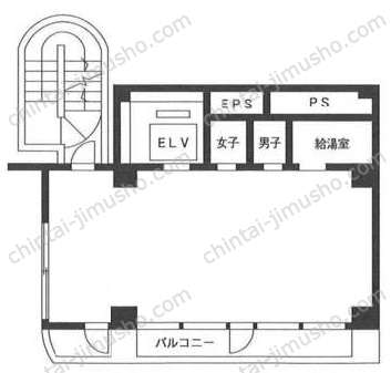 八丁堀フロンティアビルの間取図