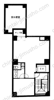 NOVEL WORK IwamotochoB1Fの間取図