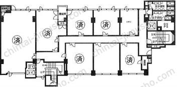 プラザ新大樹ビルの間取図