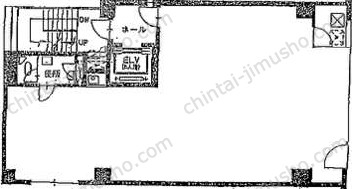 ライムライトビル5階の間取図