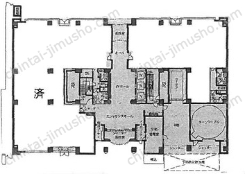 イーストスクエア大森の間取図