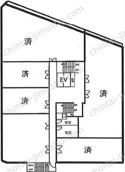 新陽ビルの間取図
