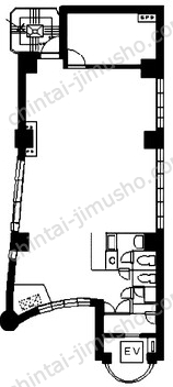 三河屋ビルディング6Fの間取図