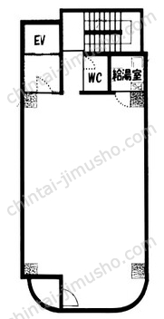 協建新宿1丁目ビルの間取図