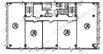 新横浜ICビルの間取図