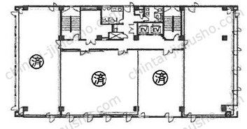 新横浜ICビルの間取図