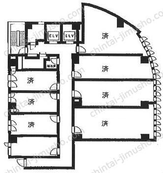 恵比寿ファイブビルの間取図