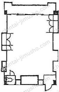 千駄ヶ谷ホリタンの間取図