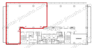 ヨコハマポートサイドビル11階の間取図