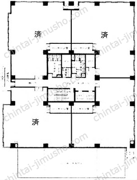 東武横浜第2ビルの間取図