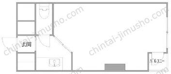ノア道玄坂の間取図