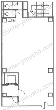 T・CSビル4階の間取図