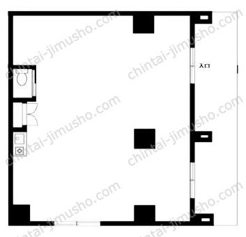 エムズエム1階の間取図