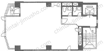 新橋ベストの間取図