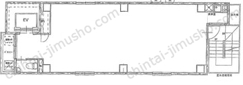 NVⅠBLDG／ NV Ⅰビルの間取図