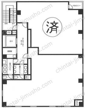 圭盟ビルの間取図