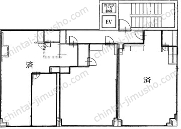 第一原嶋ビルの間取図