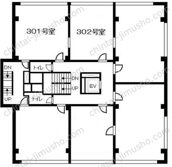 新代々木ビルの間取図