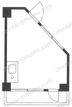 キャピィインプラザ北小岩2階の間取図