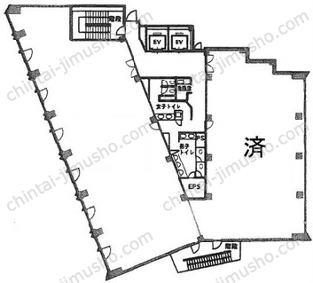 平田ビルの間取図