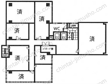 第3東ビルの間取図