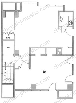 MGB麻布十番7階の間取図