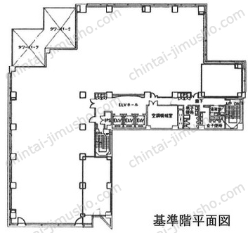 日本薬学会長井記念館ビルの間取図