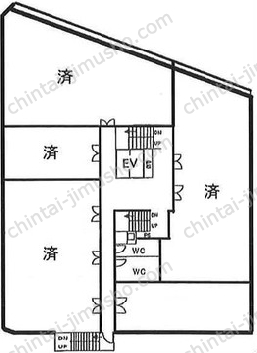 新陽ビルの間取図