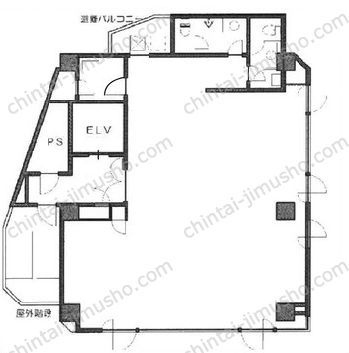 TAMA WOODY GATE MITA8階の間取図