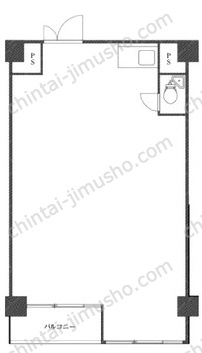 サンハイツ東十条4階の間取図