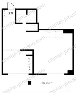 カーサ九段8階の間取図