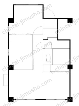コア原宿の間取図