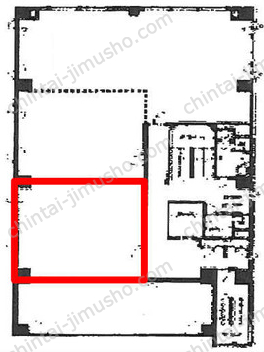 新横浜葉山第三ビル8階の間取図