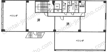第一井上ビルの間取図