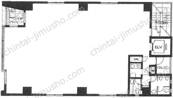 虎ノ門東宝ビル5階の間取図